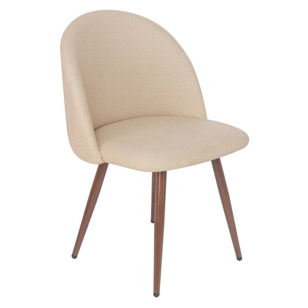 Cadeira Jantar Estofada Maite Sedona Nude Café