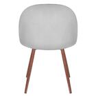 Cadeira Jantar Estofada Maite Sedona Veludo