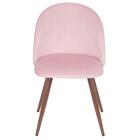 Cadeira Jantar Estofada Maite Sedona Veludo