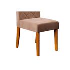 Cadeira Jantar Golden Estofada Curva Com 2 Unidades Dj Móveis