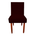 Cadeira Jantar Madrid Pés Palito Sued Marsala - D'classe Decor