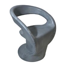 Cadeira Jardim e Varanda Astúrias Polietileno Cinza