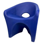 Cadeira Jardim e Varanda Ipanema Polietileno Azul