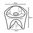 Cadeira Jardim e Varanda Ipanema Polietileno Bege