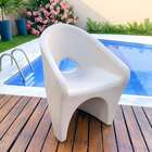 Cadeira Jardim e Varanda Ipanema Polietileno Bege