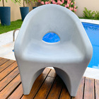 Cadeira Jardim e Varanda Ipanema Polietileno Cinza