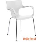 Cadeira Jim Daniela Em Polipropileno - Branca
