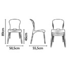 Cadeira Jolie Branco