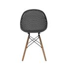 Cadeira Juliana Cinza Sala Cozinha Jantar