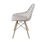 Cadeira Kaila Fendi Base De Madeira - Or Design