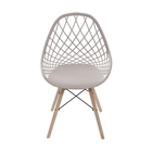 Cadeira Kaila Fendi Base De Madeira - Or Design