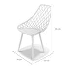 Cadeira Kaila Garden Branca