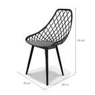 Cadeira Kaila Garden Preta