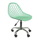 Cadeira Kaila Polipropileno Tiffany Base Rodízio