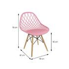 Cadeira Kaila - Rosa