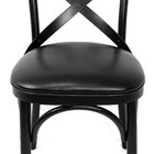 Cadeira Katrina Estofada Quarto Decorativa Sofisticada Laca -