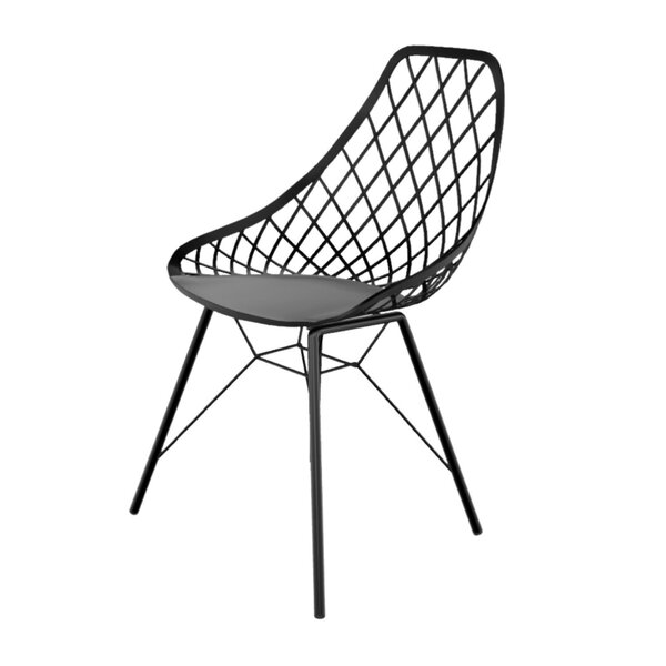 Cadeira Kayla Pp Steel Empório  Preto