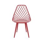 Cadeira Kayla Vermelho Falu Garden