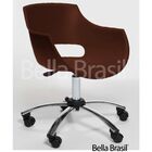 Cadeira Kiss Base Giratoria - Chocolate