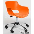Cadeira Kiss Base Giratoria - Laranja