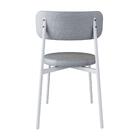 Cadeira Kyta Fixa C/4 Pés 50 X 44,7 X 83,8 Cm Pés Brancos