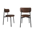 Cadeira Kyta Fixa Com 4 Pés 50 X 44,7 X 83,8 Cm Com 2 Unidade