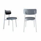 Cadeira Kyta Fixa Com 4 Pés 50 X 44,7 X 83,8 Cm Com 2 Unidade