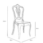 Cadeira Laura Policarbonato Cristal