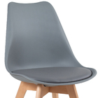 Cadeira Leda - Cinza escuro