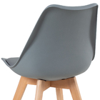 Cadeira Leda - Cinza escuro