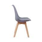 Cadeira Leda Cinza Escuro