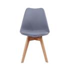 Cadeira Leda Cinza Escuro