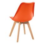 Cadeira Leda - Monty - Laranja