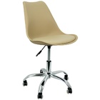 Cadeira Leda Office Luisa Saarinen Estofada Base Giratória Cr