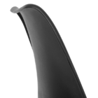 Cadeira Leda Preta - Charles Eames Wood Com Almofada