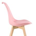 Cadeira Leda - Rosa Claro