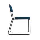 Cadeira Lia Azul E Preta