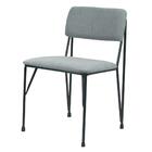 Cadeira Liverpool Fratini Revestimento Em Tecido Grafite Base