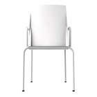 Cadeira Loft Com Braço Branca