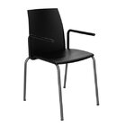 Cadeira Loft Com Braço Grifit Preto