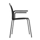 Cadeira Loft Com Braço Preta