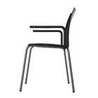 Cadeira Loft Com Braço Preta