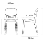 Cadeira London Tabaco