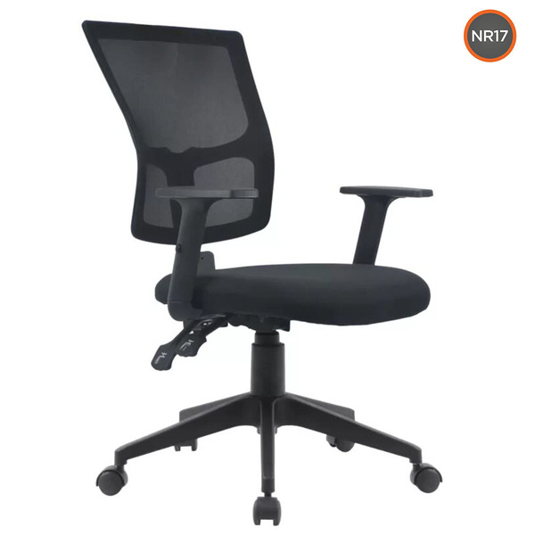 Cadeira Londres Diretor - Preto