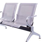 Cadeira Longarina 2 Lugares Modelo:cromada