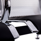 Cadeira Longarina Aeroporto Cromada 4 Lugares