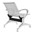 Cadeira Longarina Cromada 1 Lugar - Cromada