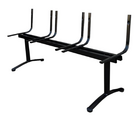 Cadeira Longarina Plastica 03 Lugares – Branco