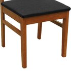 Cadeira Lyon Madeira Maciça Encosto Telinha Amêndoa Assento E