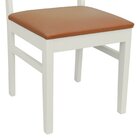 Cadeira Lyon Madeira Maciça Encosto Telinha Natural Assento E